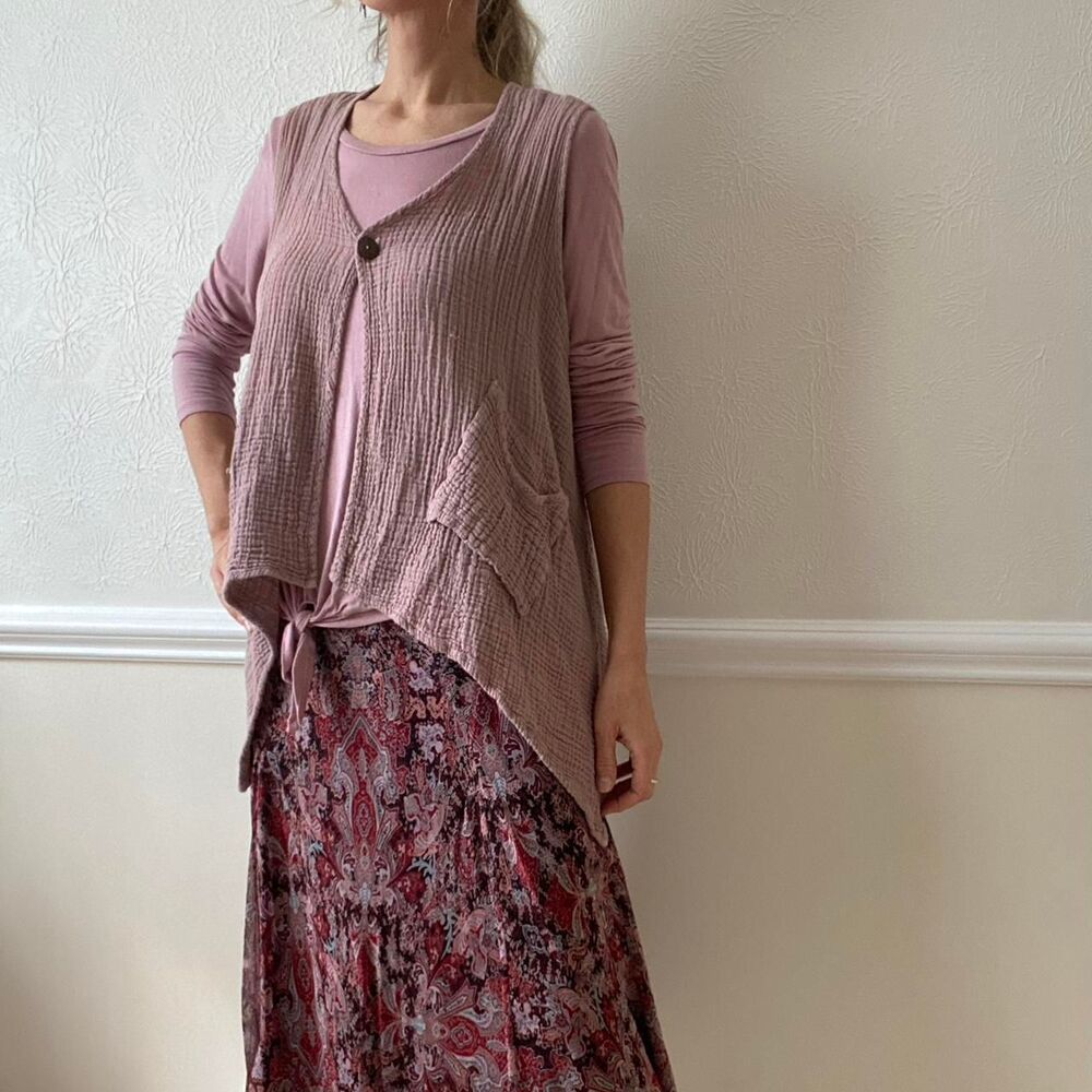 Unbranded Women's Pink Gilet